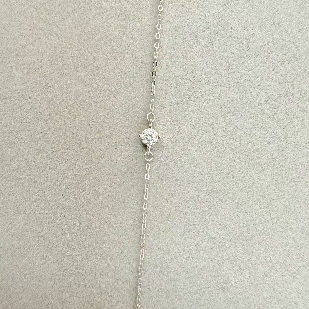 Sterling Silver Zircon Bracelet for Women