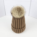 Knitted pullover wool hat