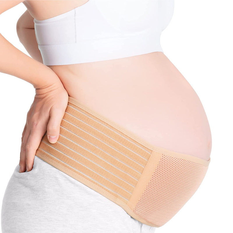 Prenatal abdominal support and lumbar brace