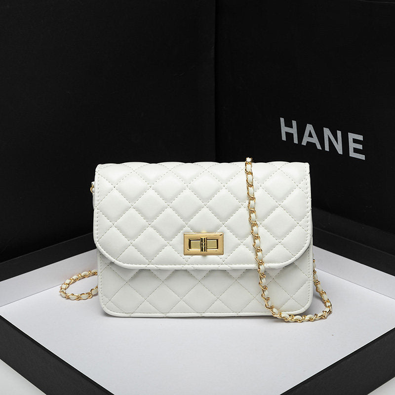 Quilted Chain Crossbody Bag