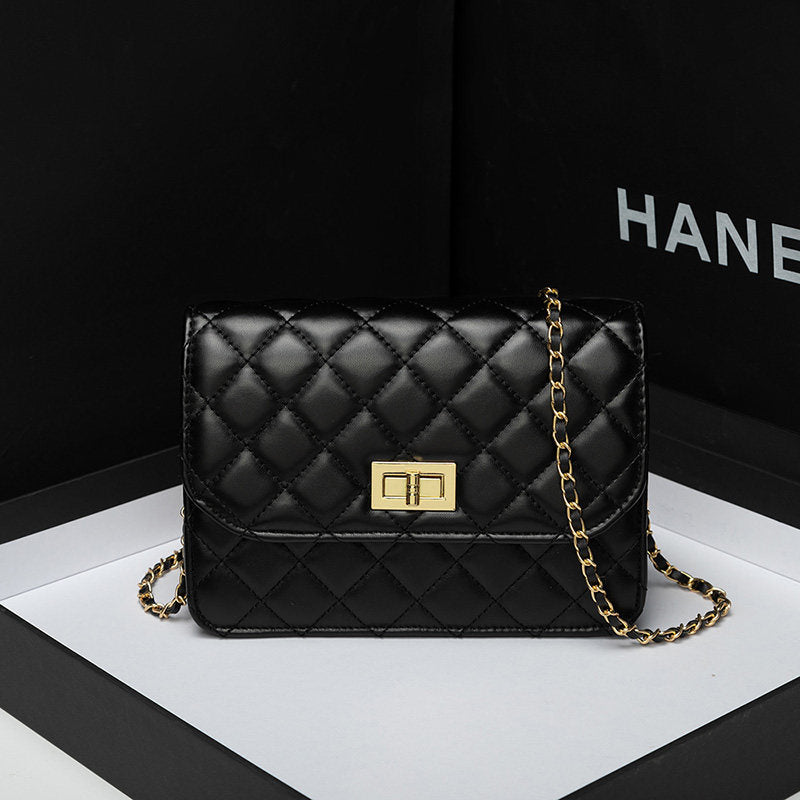 Quilted Chain Crossbody Bag