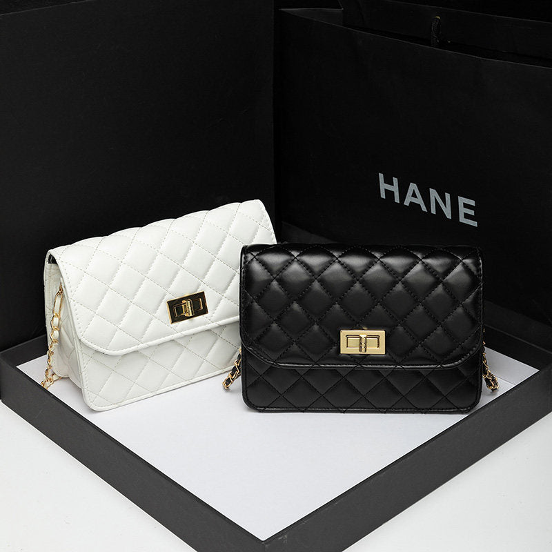 Quilted Chain Crossbody Bag