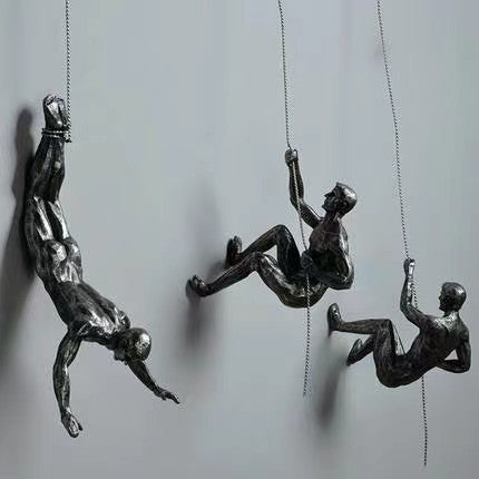 Wall Decorations Rock Climbing Character