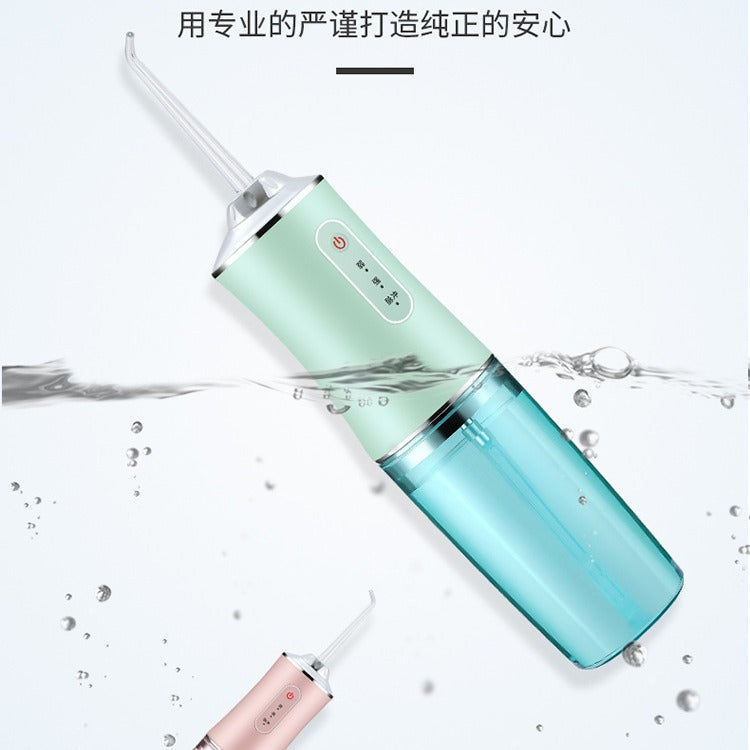 Portable Dental Cleaner Wholesale Electric Tooth Rinser to Remove Oral Odor Waterproof Teeth Beauty Device Orthodontic