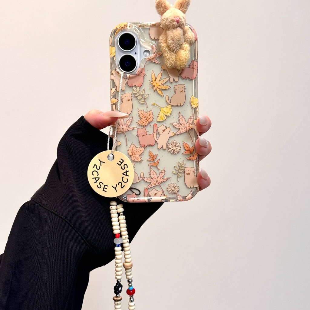 Three-dimensional decorative phone case