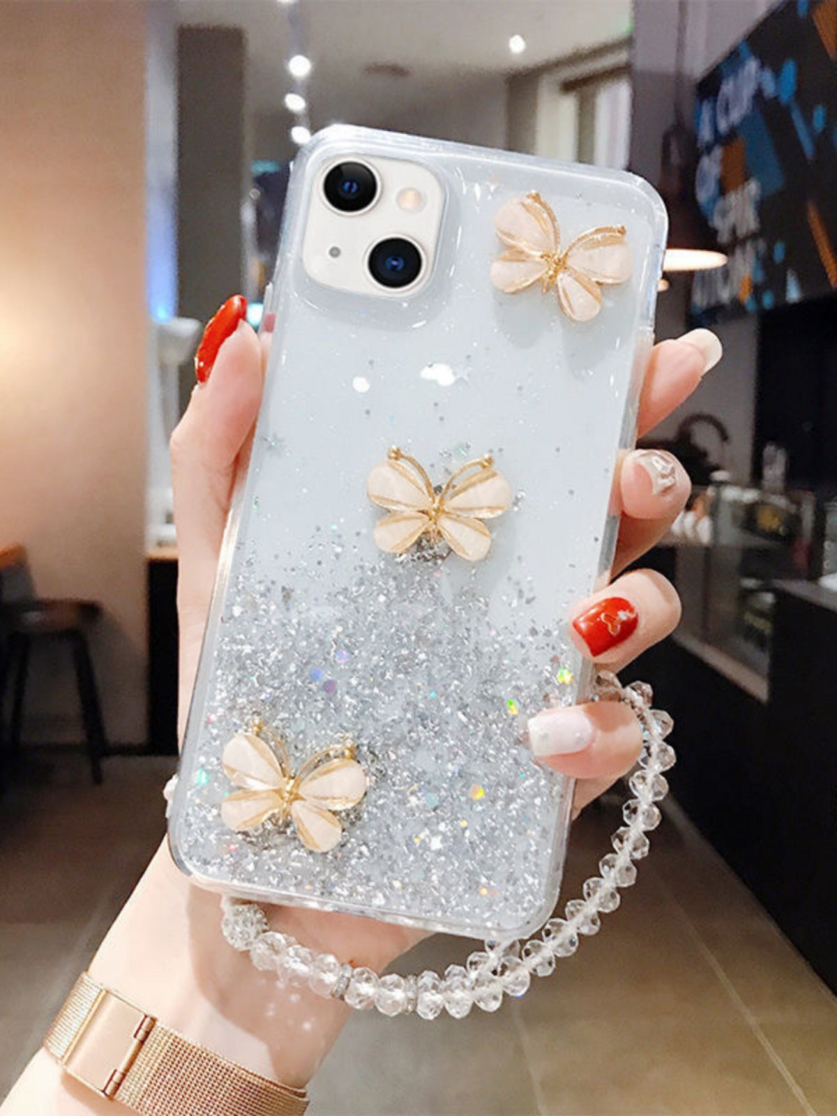 Butterfly phone case