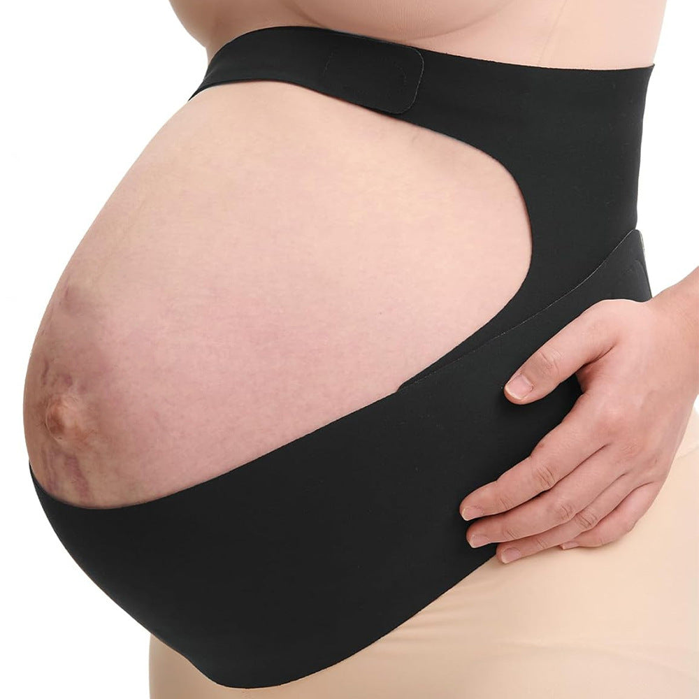 Prenatal abdominal support and lumbar brace