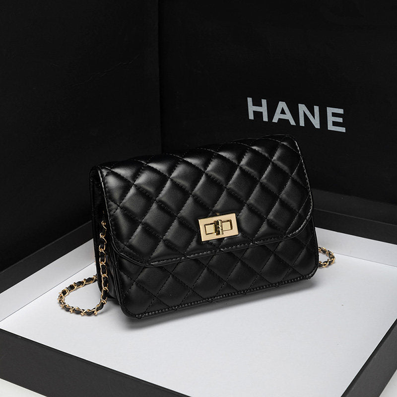 Quilted Chain Crossbody Bag