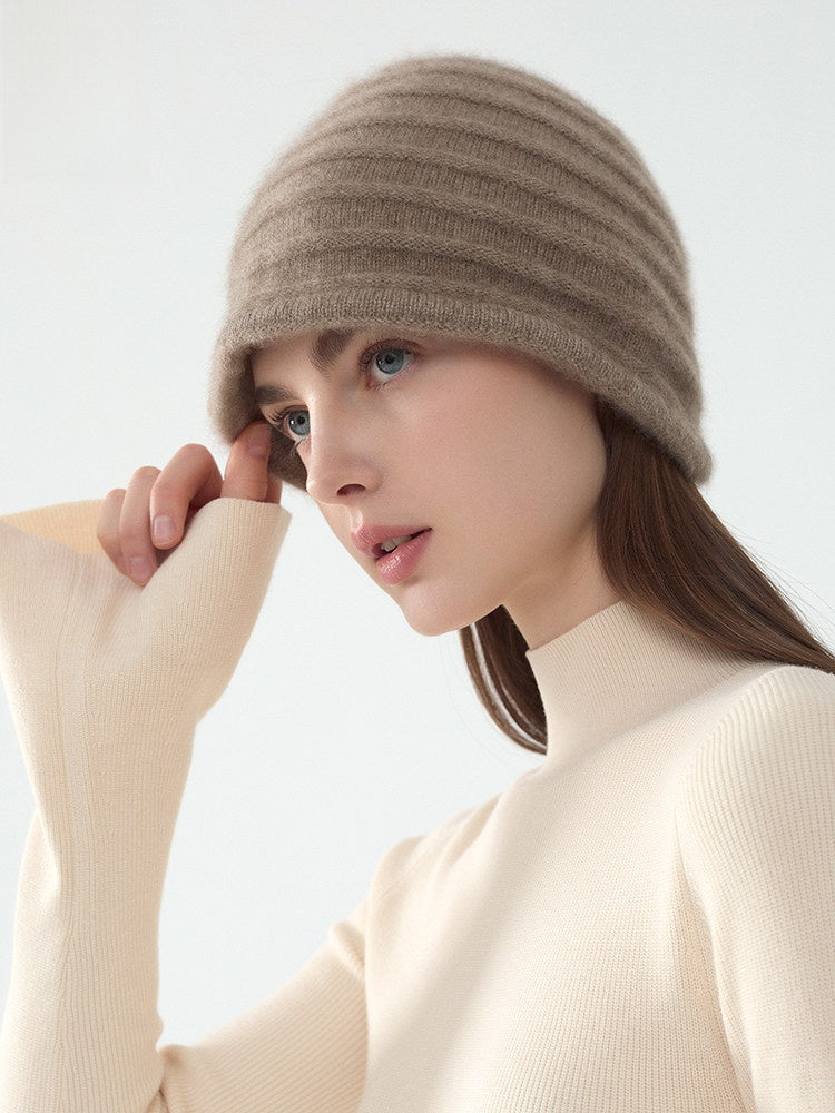 Women's Cashmere Slouchy Beanie Winter Warm Hat