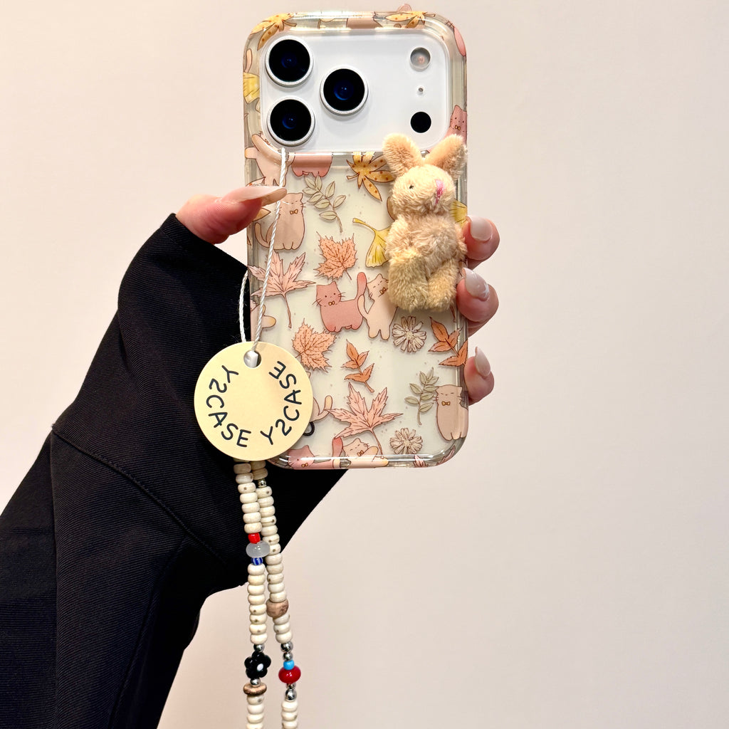 Three-dimensional decorative phone case