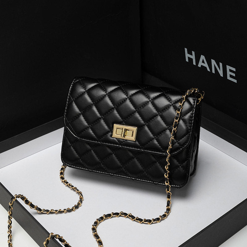 Quilted Chain Crossbody Bag